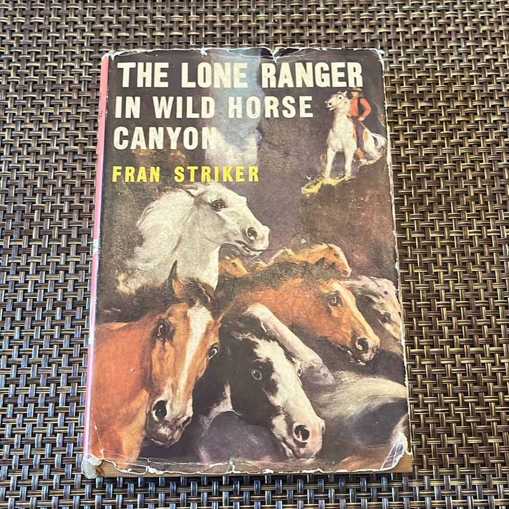 Book - The Lone Ranger In Wild Horse Canyon